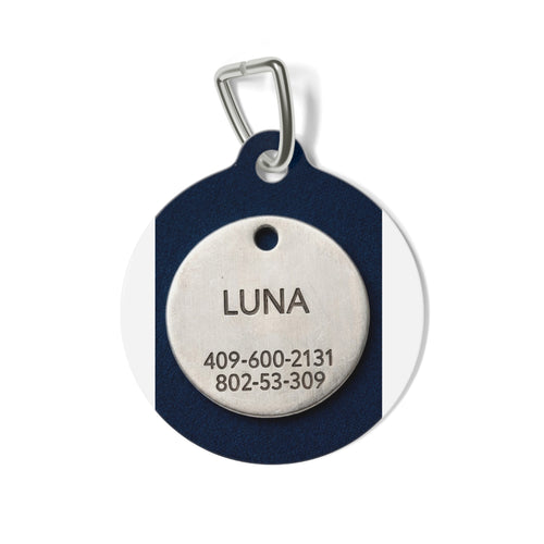 Pet Tag — Personalized Engraved ID Tag (Name & Phone)