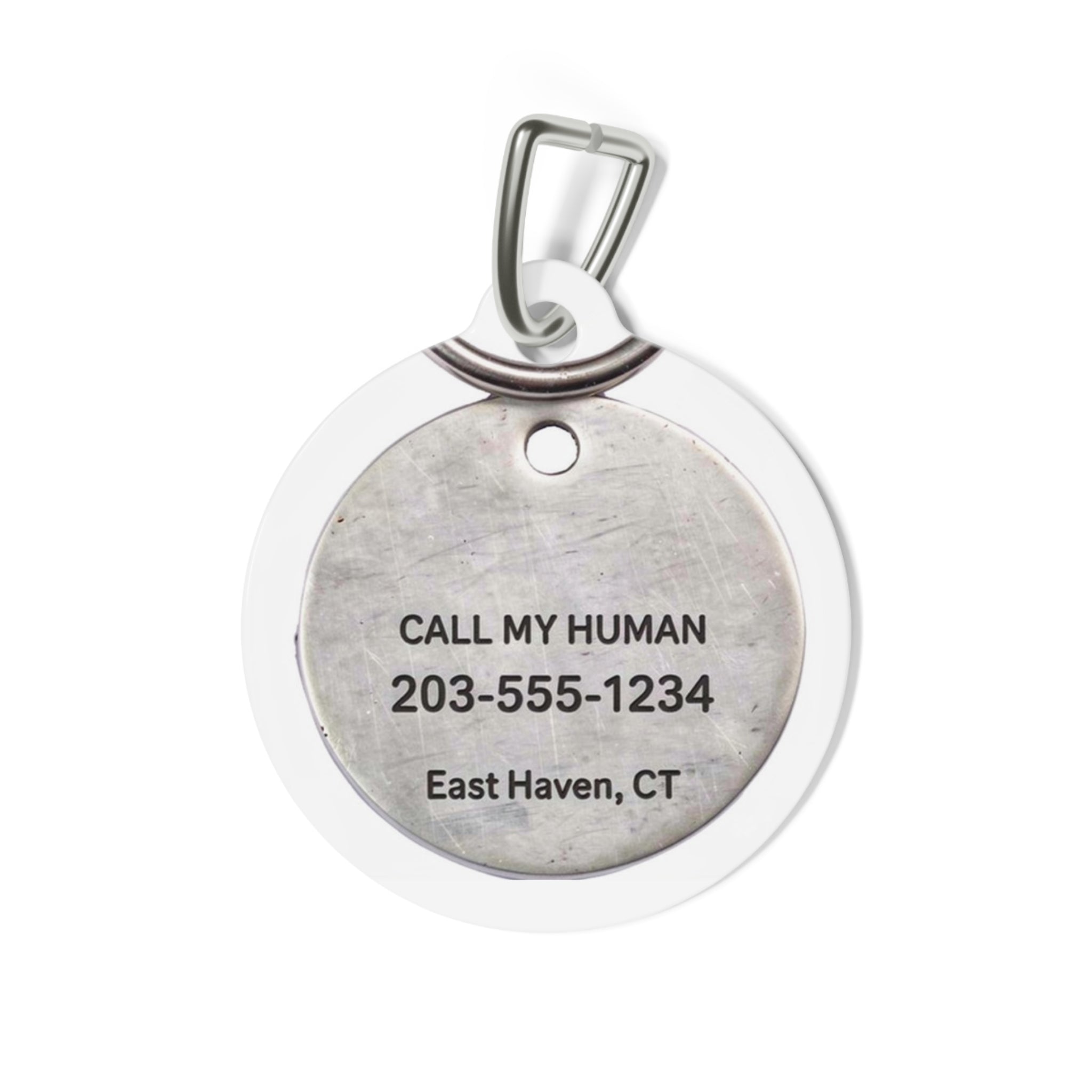 Pet Tag — Personalized Engraved ID Tag (Name & Phone)